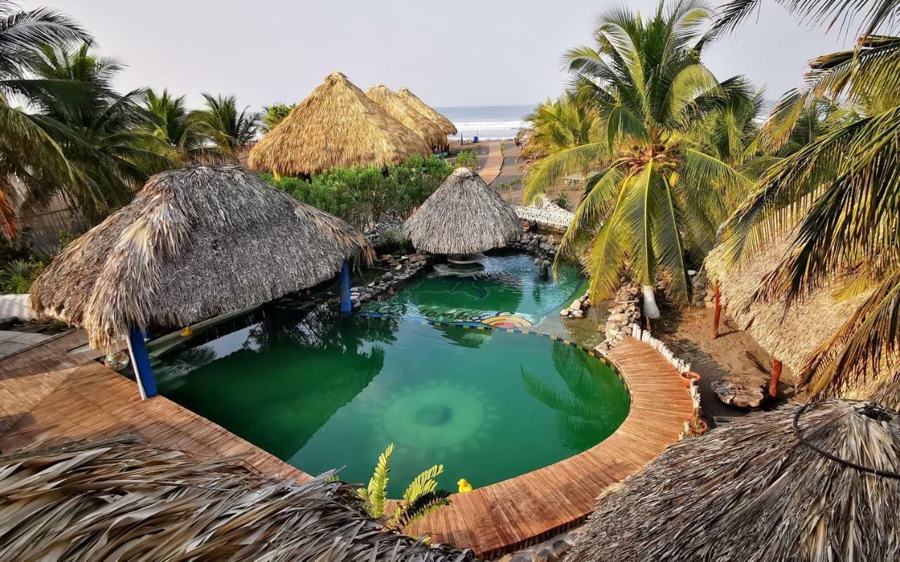 Las Lisas Eco-Hotel Playa Quilombo מראה חיצוני תמונה